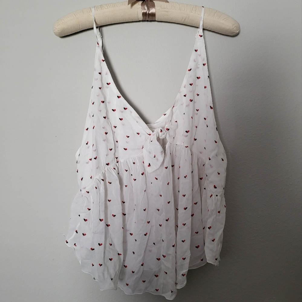 Free People, Riviera Romance Cami, Ivory